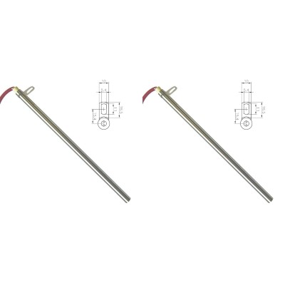 Gloeibougie pelletkachel Edilkamin en anderen, totale lengte 280mm, 470W - x2 - Speciale aanbiedingen