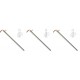 Gloeibougie pelletkachel Edilkamin en anderen, totale lengte 280mm, 470W - x3 | Gloeibougie voor pelletkachel | Pelletkachel onderdelen |