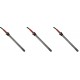 Gloeibougie pelletkachel Palladio en anderen, totale lengte 145mm, 250W - x3 | Gloeibougie voor pelletkachel | Pelletkachel onderdelen |