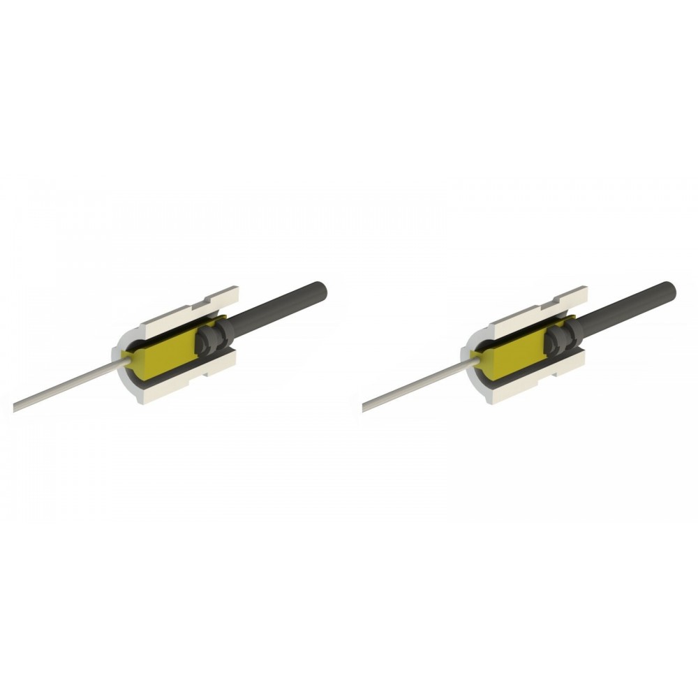 Laagspanning gloeibougie pelletkachel Eco Spar, BURNiT, totale lengte 65mm, 95W tot 24V - x2 | Gloeibougie voor pelletkachel | Pelletkachel onderdelen |