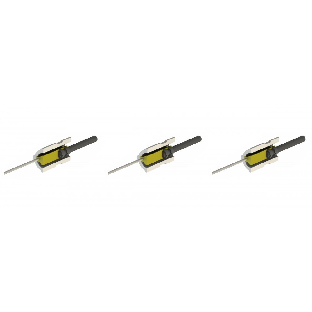 Laagspanning gloeibougie pelletkachel Eco Spar, BURNiT, totale lengte 65mm, 95W tot 24V - x3 | Gloeibougie voor pelletkachel | Pelletkachel onderdelen |