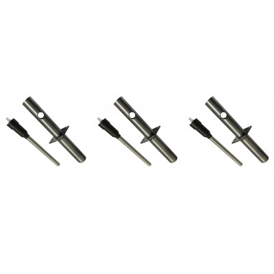 Gloeibougie pelletkachel Enviro met luchtkanaliserende buis, totale lengte 153mm, 230W - x3 - Speciale aanbiedingen