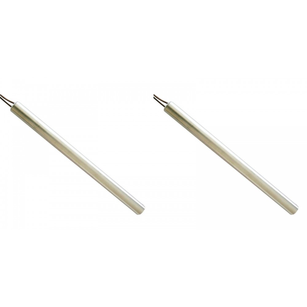 Gloeibougie pelletkachel La Nordica en anderen, totale lengte 185mm, 400W - x2