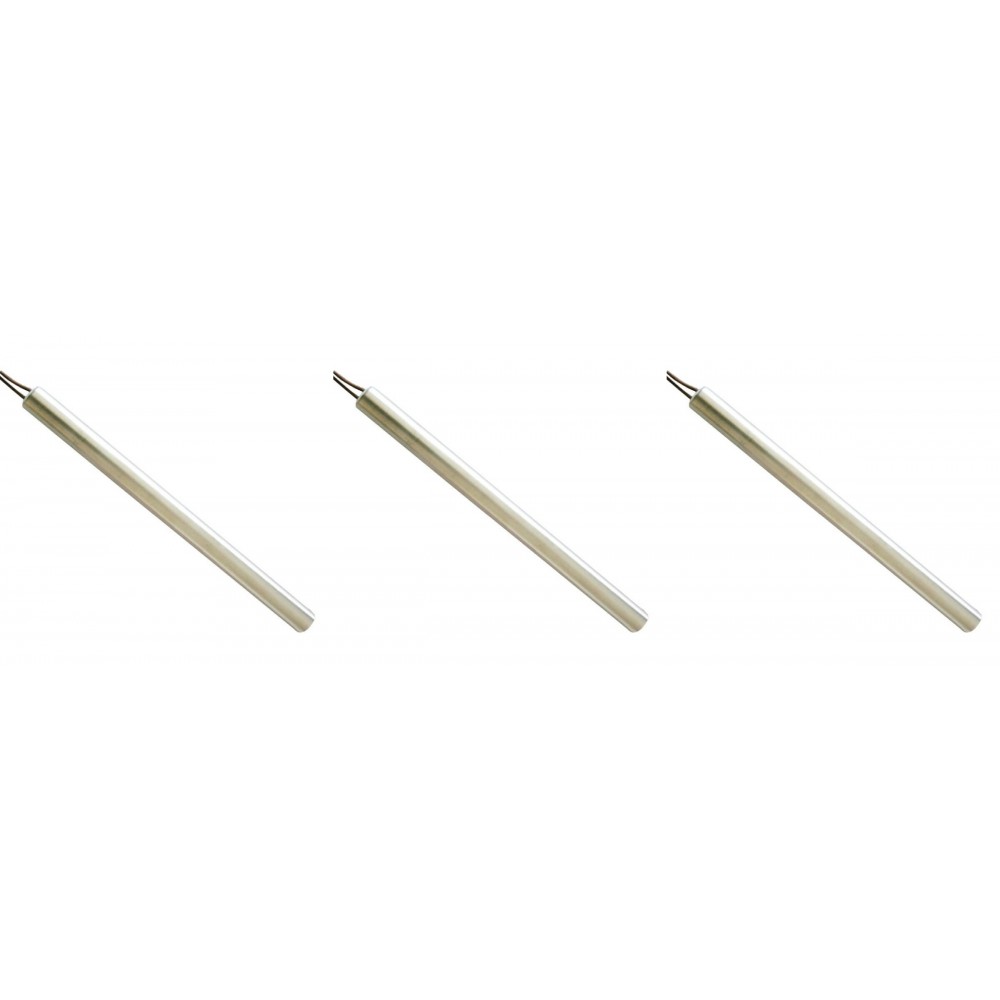 Gloeibougie pelletkachel La Nordica en anderen, totale lengte 185mm, 400W - x3