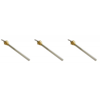 Gloeibougie pelletkachel Pasqualicchio, Clam, totale lengte 204mm, 420W - x3 - Gloeibougie voor pelletkachel