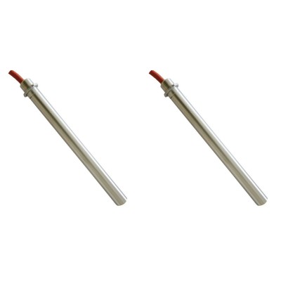Gloeibougie pelletkachel Palazzetti, Cadel, Thermorossi, Olimpia Splendid, totale lengte 170mm, 350W - x2 - Gloeibougie voor pelletkachel