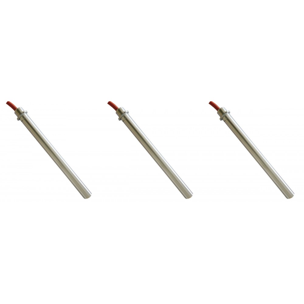 Gloeibougie pelletkachel Palazzetti, Cadel, Thermorossi, Olimpia Splendid, totale lengte 170mm, 350W - x3 | Gloeibougie voor pelletkachel | Pelletkachel onderdelen |