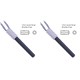 Keramische gloeibougie pelletkachel BURNiT, Palazzetti en anderen, totale lengte 113mm, 260W - x2 | Gloeibougie voor pelletkachel | Pelletkachel onderdelen |