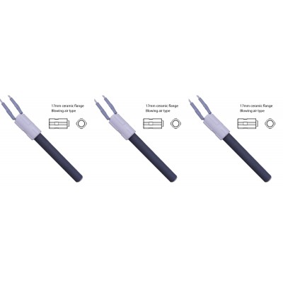 Keramische gloeibougie pelletkachel BURNiT, Palazzetti en anderen, totale lengte 113mm, 260W - x3 - Gloeibougie voor pelletkachel