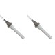 Keramische gloeibougie pelletkachel ETA, Grant Spira, ComfortBilt en anderen, totale lengte 107mm, 260W - x2 | Gloeibougie voor pelletkachel | Pelletkachel onderdelen |