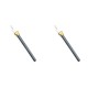 Keramische gloeibougie pelletkachel Eco Spar, totale lengte 147mm, 350W - x2 | Gloeibougie voor pelletkachel | Pelletkachel onderdelen |