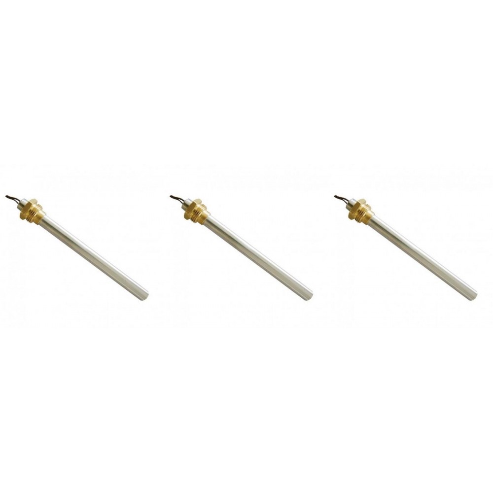 Gloeibougie pelletkachel BURNiT, Piazzetta, Karmek, MCZ, Ungaro, Superior, Cadel en anderen, totale lengte 185 mm, 350W - x3