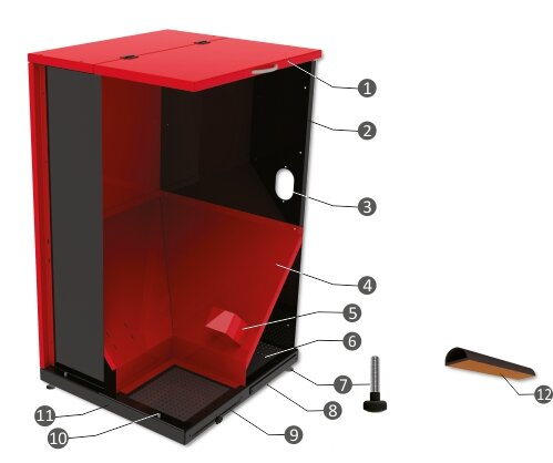 Pellettrechter FH 500