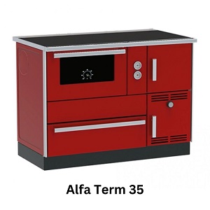 Houtfornuis met watermantel Alfa Plam Alfa Term 35