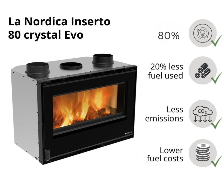 Italiaanse houtgestookte open haard