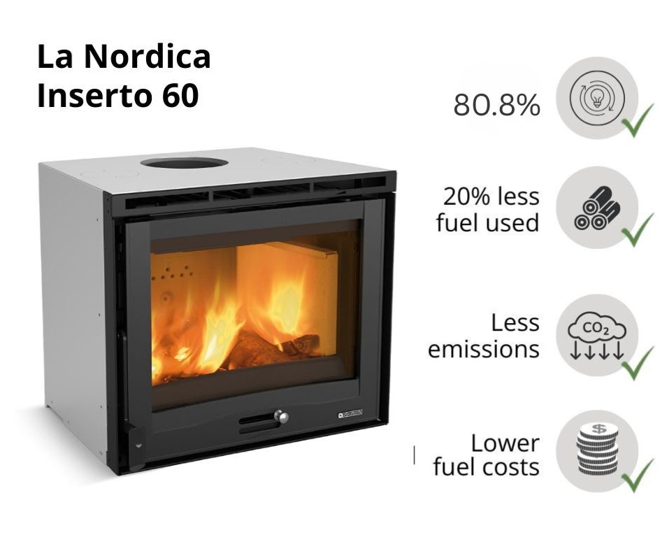 Italiaanse houtgestookte open haard