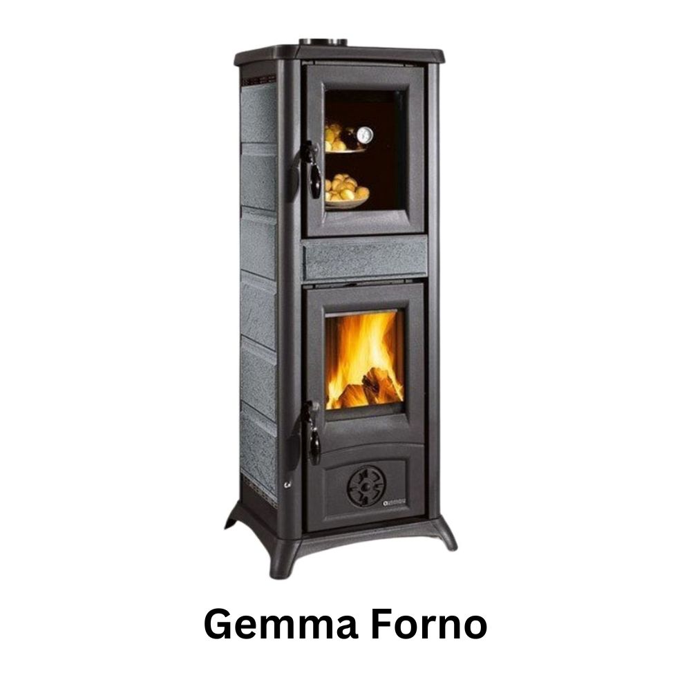 Italiaanse houtkachel met oven